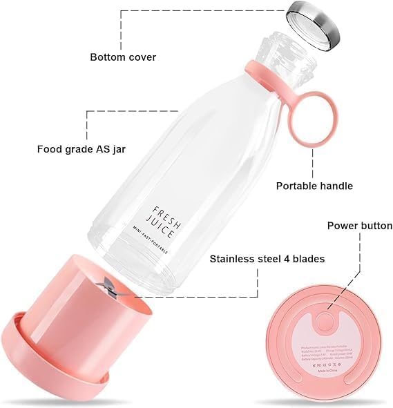 EnexBuy PureSip™ Portable Juice Blender