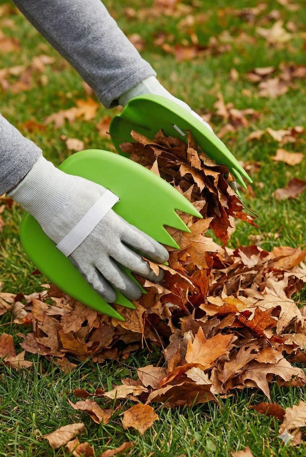 EnexBuy YardLuxe™ Hand Rake Scoops – Pair