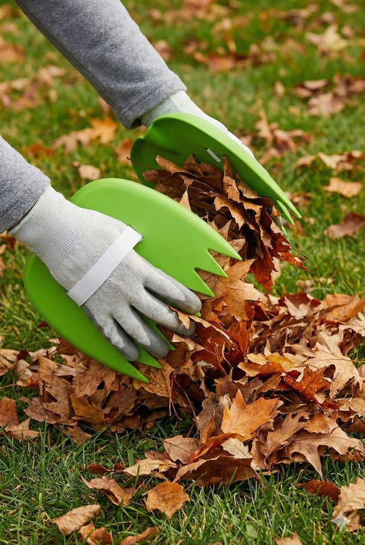 EnexBuy YardLuxe™ Hand Rake Scoops – Pair