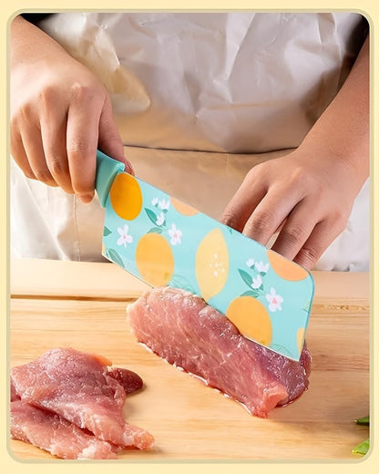 EnexBuy BloomEdge™ Floral Stainless Steel Knife Set (3-Pc)