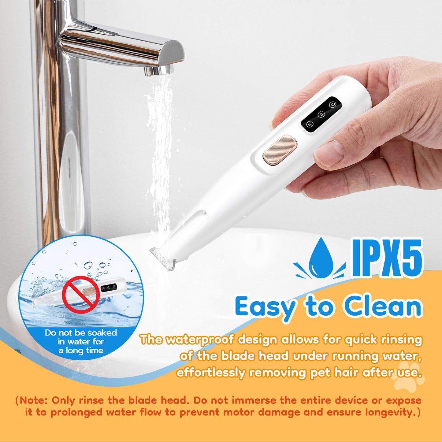 EnexBuy PawSilk™ Precision Pet Hair Trimmer