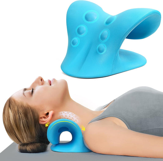 enexBuy Neck Pain Stretcher: Traction & Massage Relief