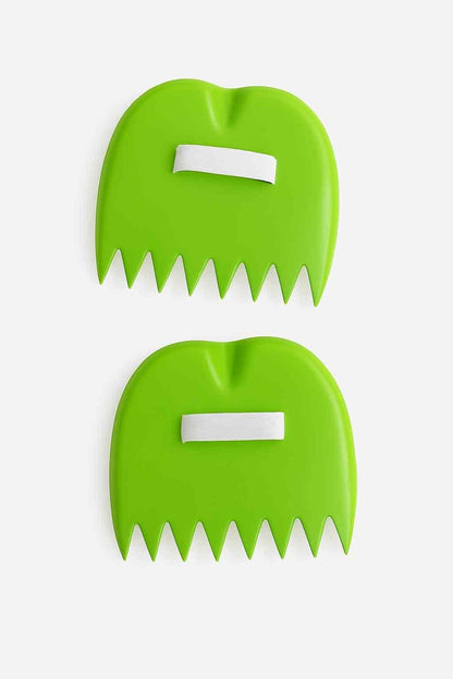 EnexBuy YardLuxe™ Hand Rake Scoops – Pair